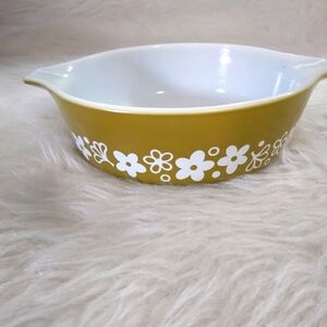 PYREX  471B  Spring Blossom Crazy Dasiy 500ml Casserole Dish &Lid
